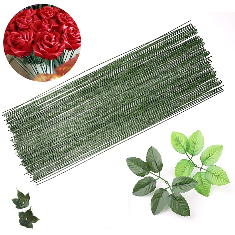Wire Stem Florist - 50/100 Stuks Bloemendraad Stengels Bloemstengel Sticks