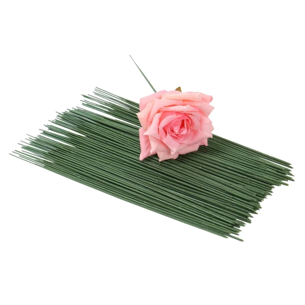 Wire Stem Florist - 100 STKS Kunstmatige Ingemaakte Stam Plastic