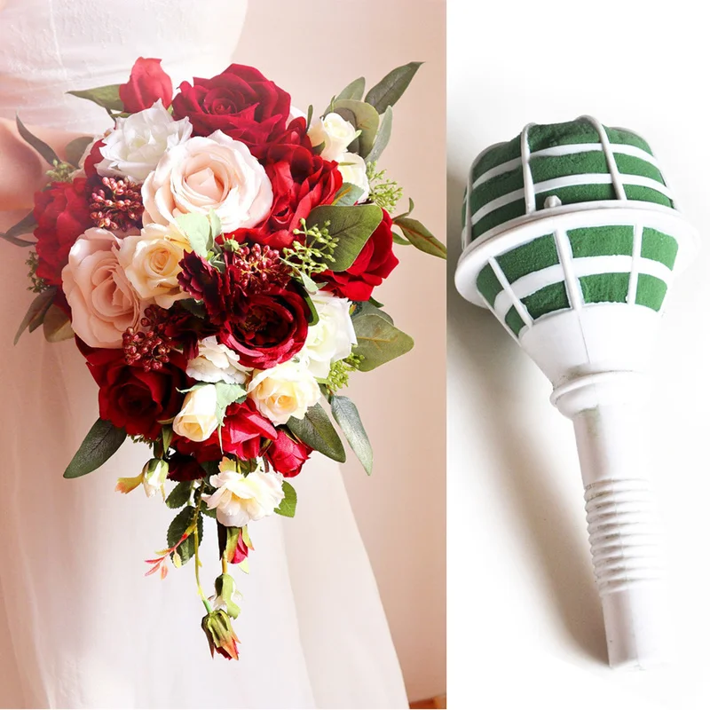 Bouquet Holder Foam - Yes1/3 Stuks Deluxe Boekethouders DIY Bruidsboeket