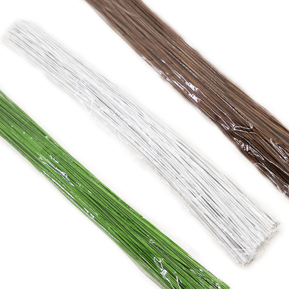 Wire Stem Florist - 50 stks/partij 26 # 0,45 mm