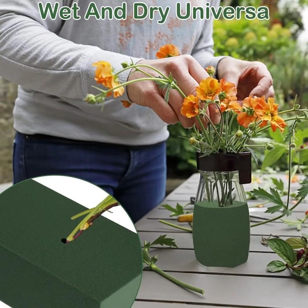 Groene bloemarrangement schuim - Bouquet Holder Foam recensie en prijs