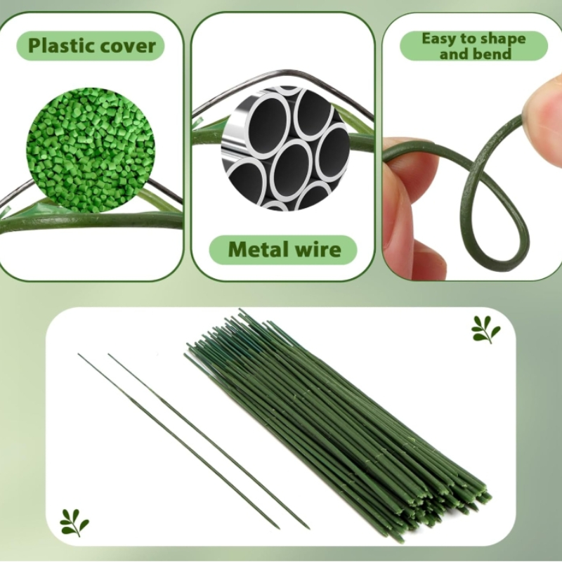 100 stuks bloemenstengel, kuns - Wire Stem Florist recensie en prijs