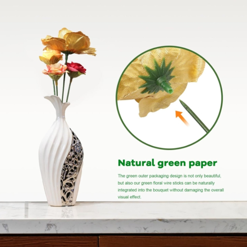100 stuks bloemenstengel, kuns - Wire Stem Florist recensie en prijs