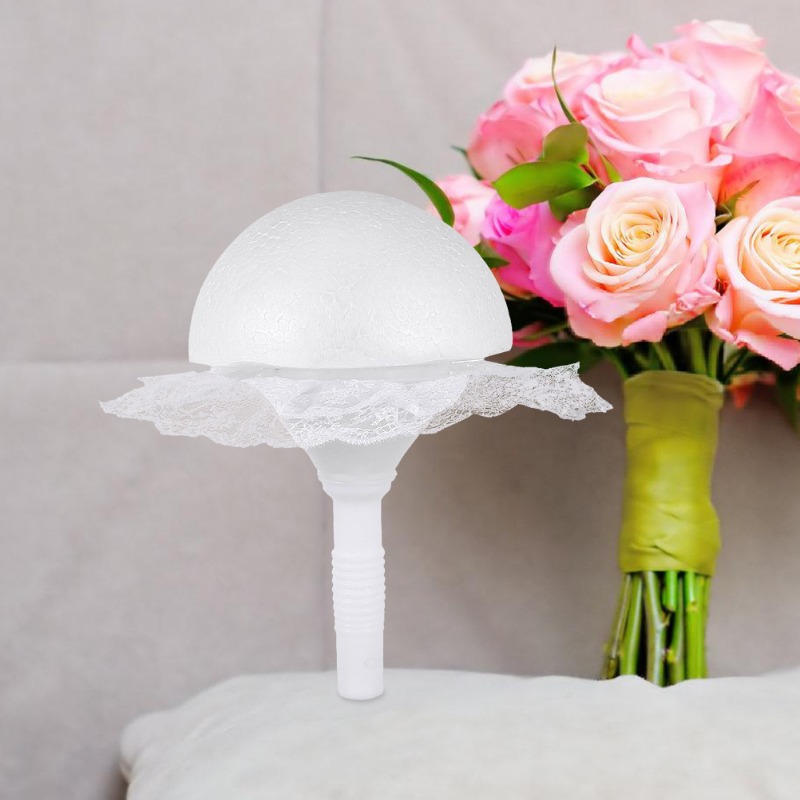 Kunstbloemenhouder, DIY witte  - Bouquet Holder Foam recensie en prijs