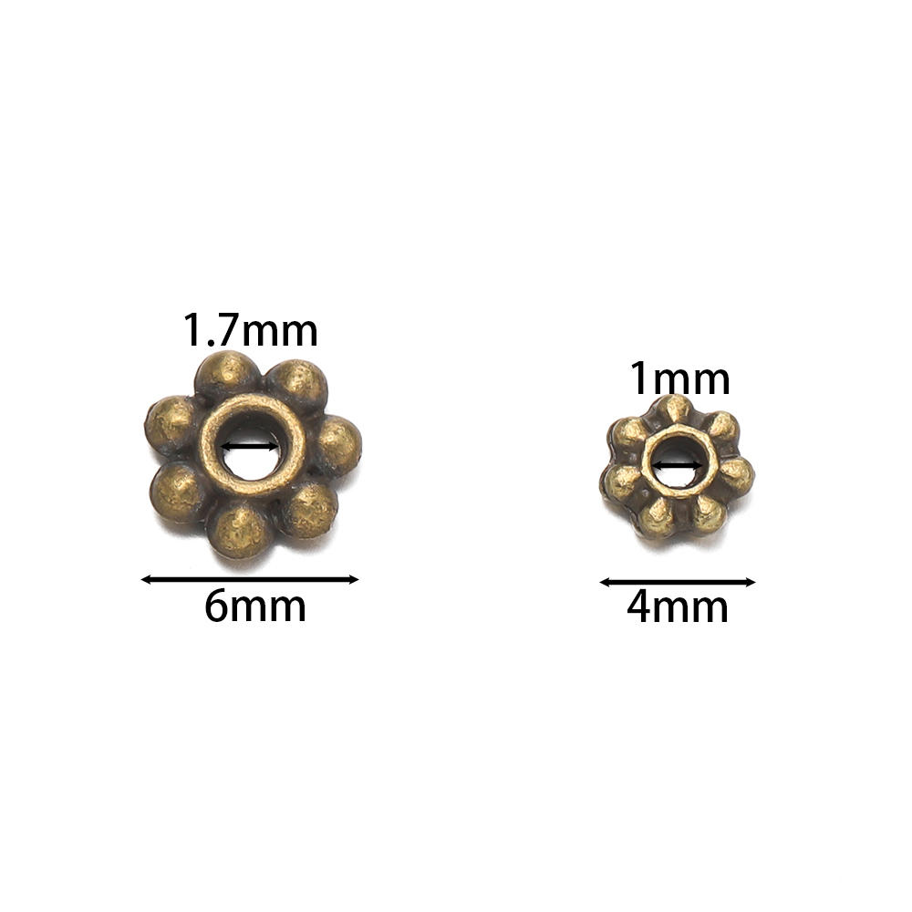 200 Stuks 4/6mm Legering Sneeu - Flower Supply recensie en prijs