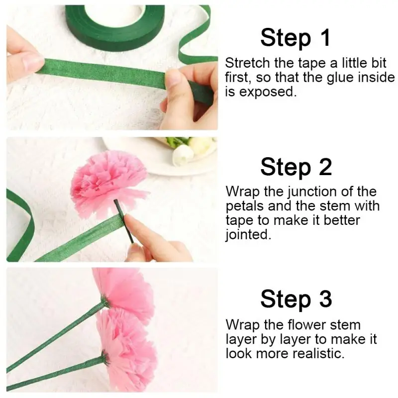 22/20 gauge lichtgroene bloeme - Wire Stem Florist recensie en prijs