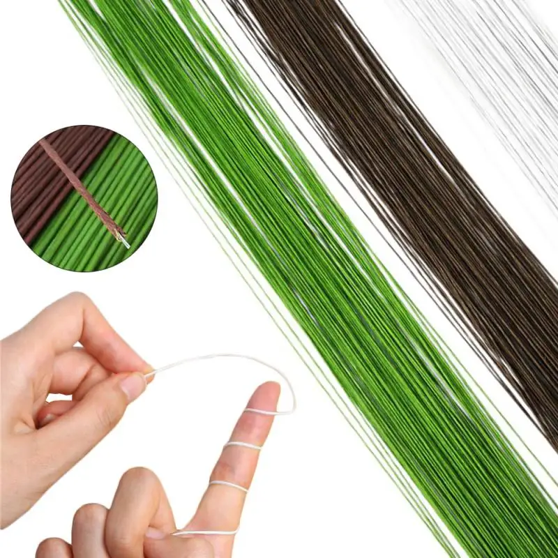 22/20 gauge lichtgroene bloeme - Wire Stem Florist recensie en prijs