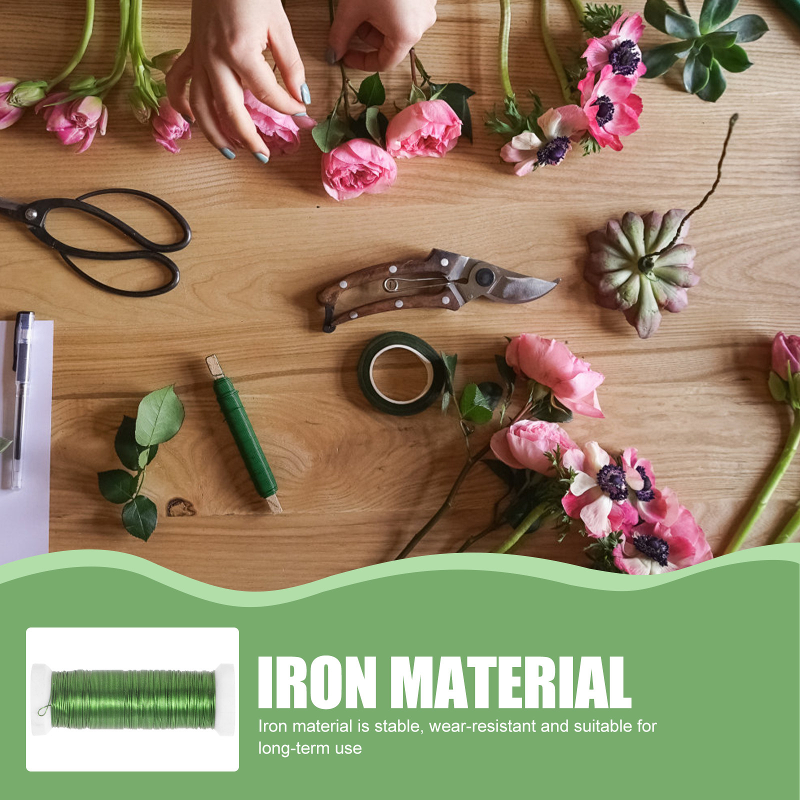 2 rollen bloemendraad, bloemis - Wire Stem Florist recensie en prijs