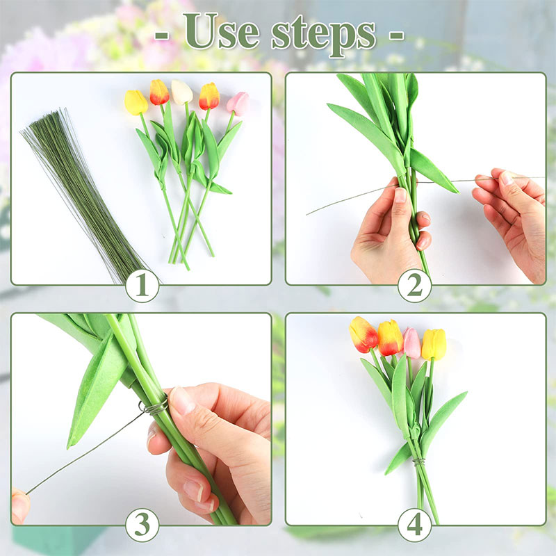 100 Stuks Bloemen Draad Hoge K - Wire Stem Florist recensie en prijs